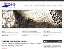 Tablet Screenshot of hopenls.com